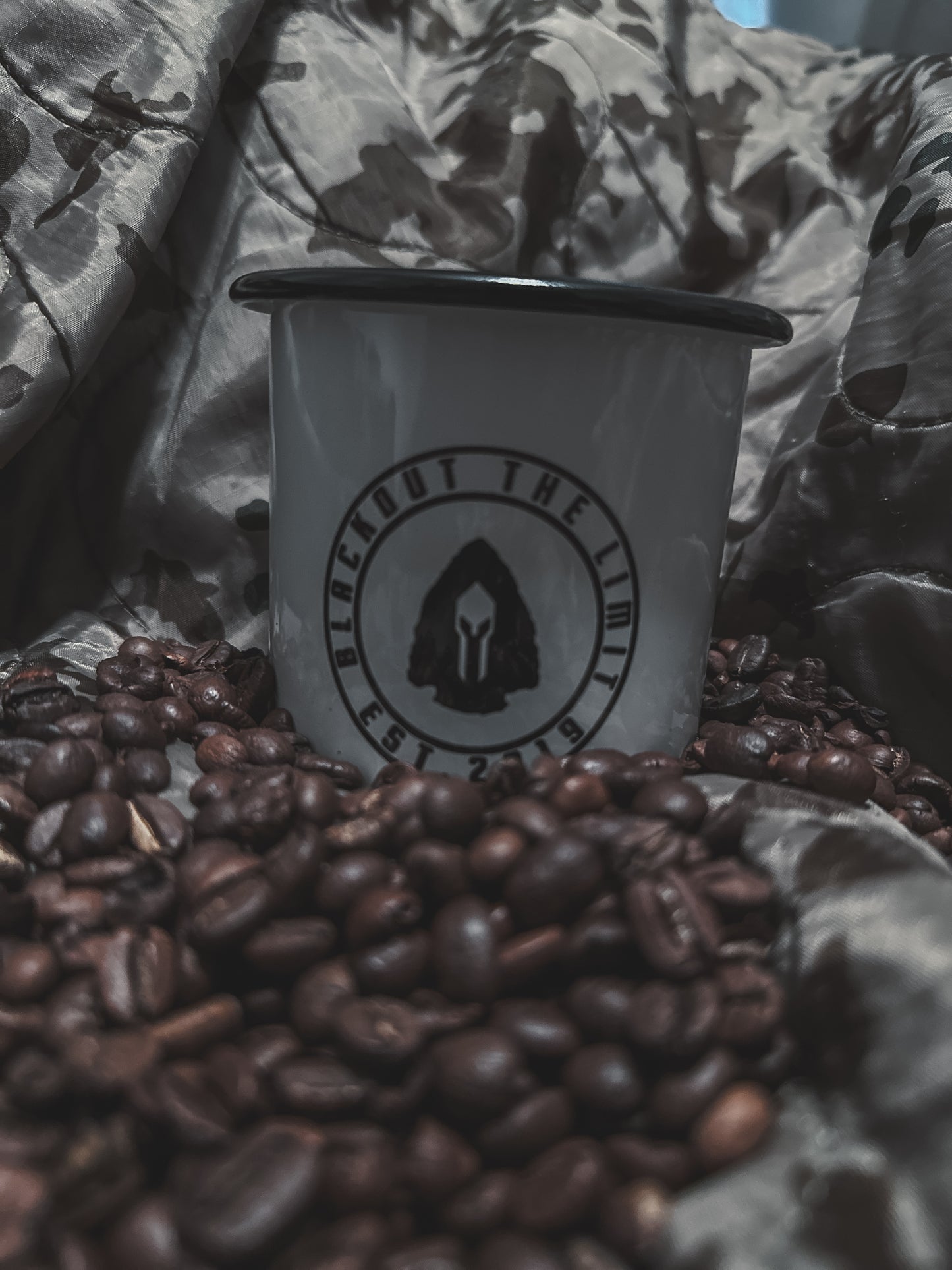 Emaille Kaffeetasse