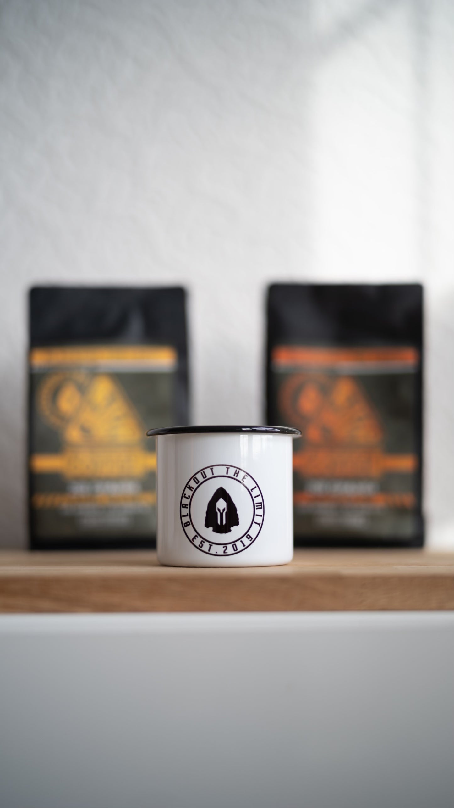 Emaille Kaffeetasse