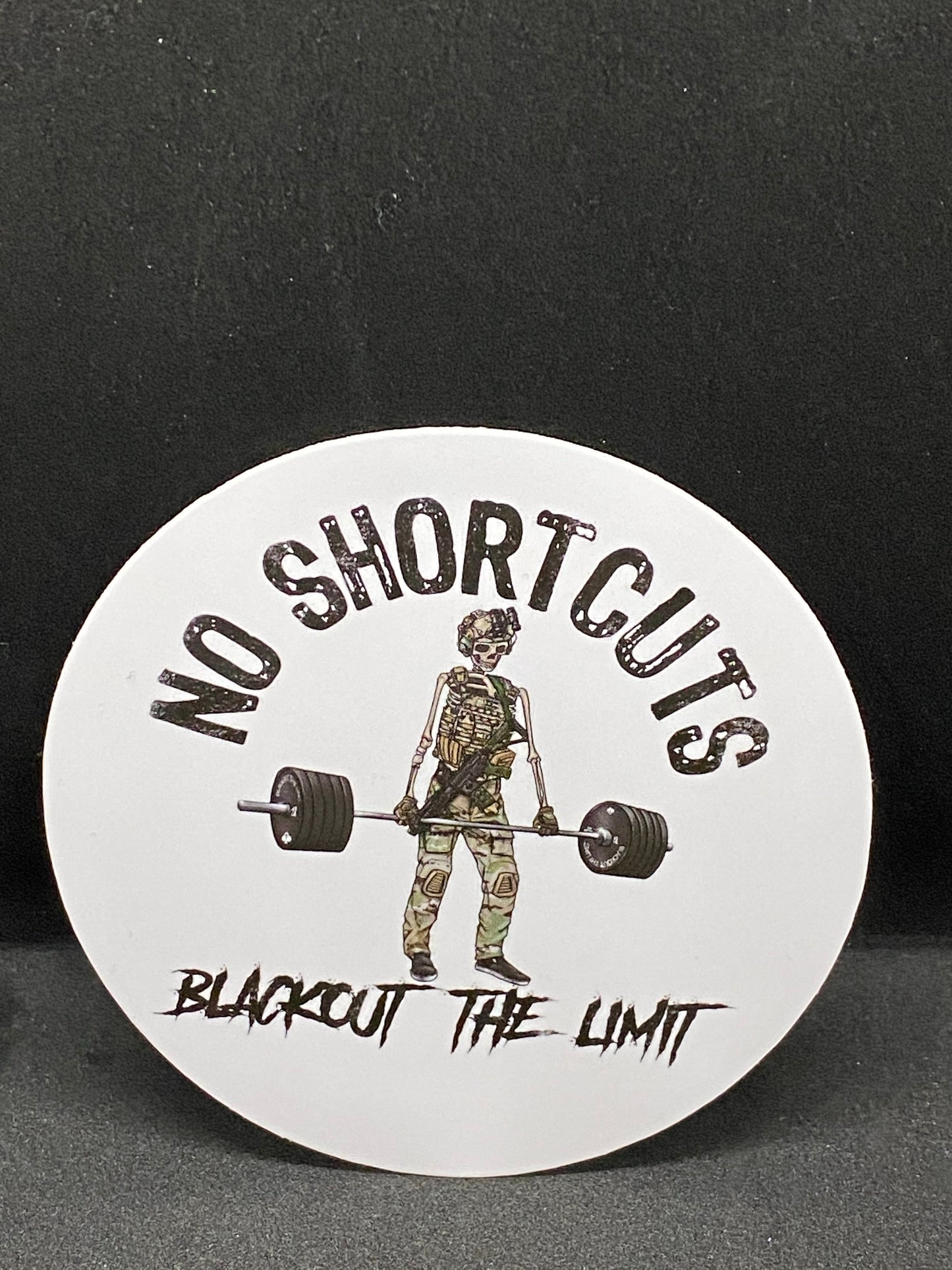 No Shortcuts Operator Sticker