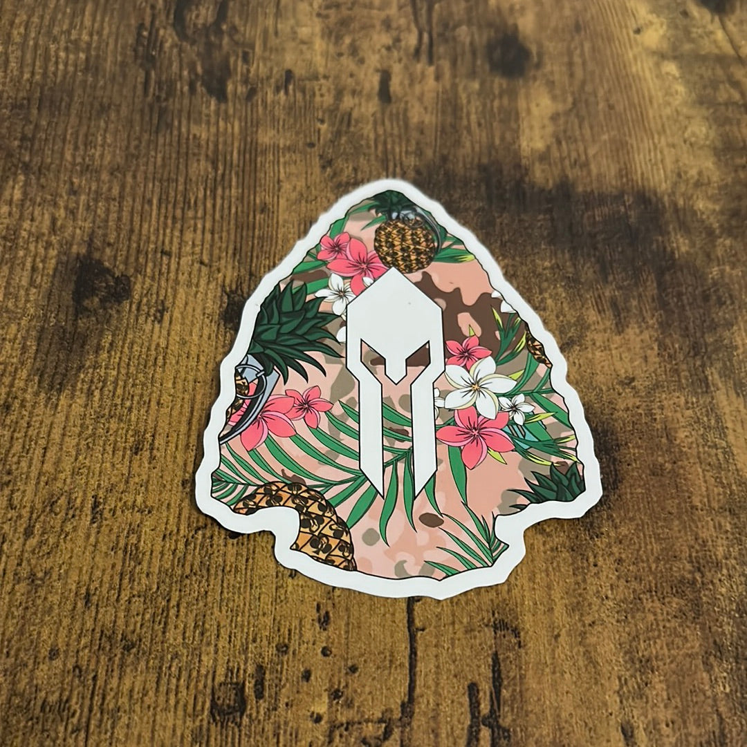 Aloha Tip of the Spear Sticker